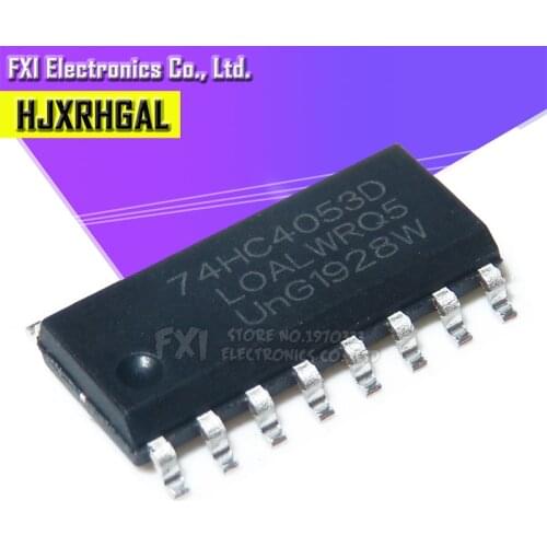 10PCS 74HC4053D 74HC4053 SOP16 SOP SN74HC4053DR SMD new original