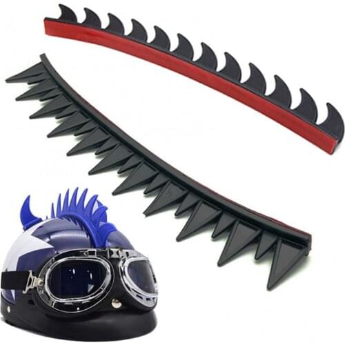 80% Hot Sale Motorcycle Modified Helmet Sticker Universal Personalized Cockscomb Horns Decal