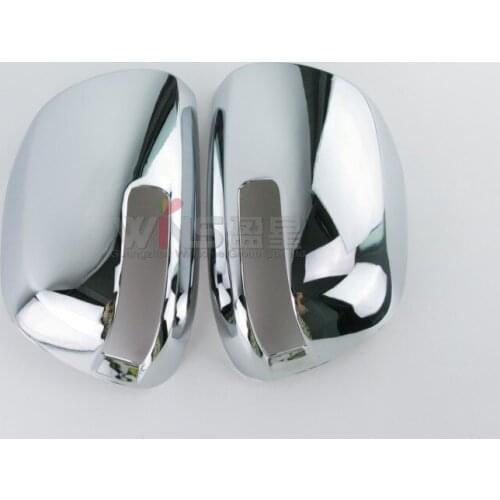 Accessories Decoration For Toyota Fortuner SW4 2012-2015 Chrome Door Mirror cover Trim ABS Car Styling Tuning