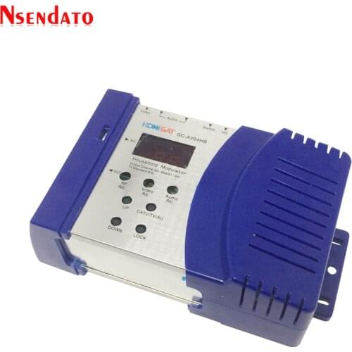 AV04HB Modulator Digital HD AV to RF Modulator AV to RF TV Receiver Converter VHF UHF PAL/NTSC Standard Portable Modulator