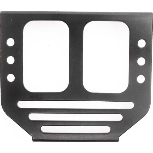 DuoWeiSi 3D Printer Parts Metal MK8 Extruder Holder Chassis For Dual Head 3D Prusa I3 Printer