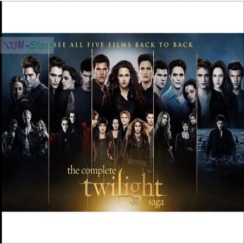 Full Square/Round Drill 5D DIY Diamond Painting Twilight Saga Movie Poster 3D Embroidery Cross Stitch Mosaic Home Decor