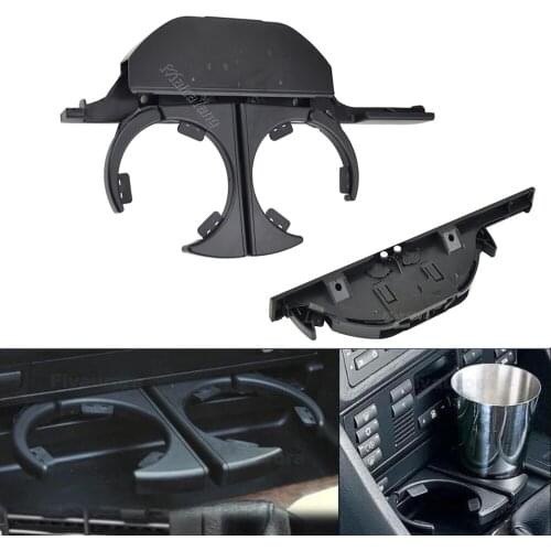 LHD RHD Portable Retractable Front right Drink Holder Cup Holder For BMW E39 525 528 530 540 M5 1995-2006 Car Accessories