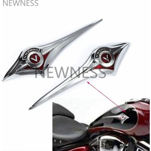 Motorcycle 3D Gas Tank Sticker Emblem Badge Fuel Decals For Kawasaki Vulcan VN Classic VN2000 VN 2000 Gas Tank Emblem Badge
