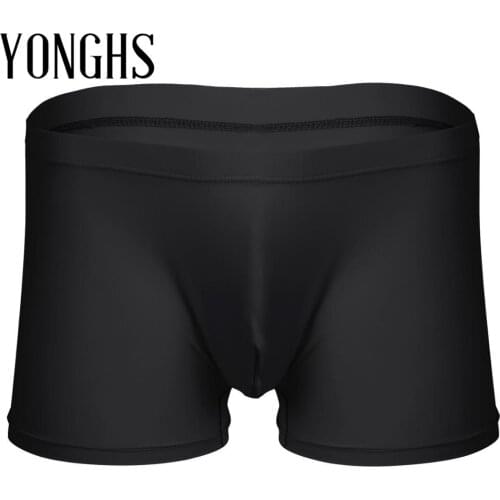 Mens Sexy Lingerie Underwear for Sex Boxer Briefs Shorts Male Gay Homme Panties Exotic Male Underwear Bulge Pouch Underpants
