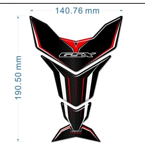 Stickers Decal Emblem Logo For Suzuki GSXR GSX R 125 750 1000 600 R1000 R600 R125 R750 Tank Pad Protection Fairing Accessory