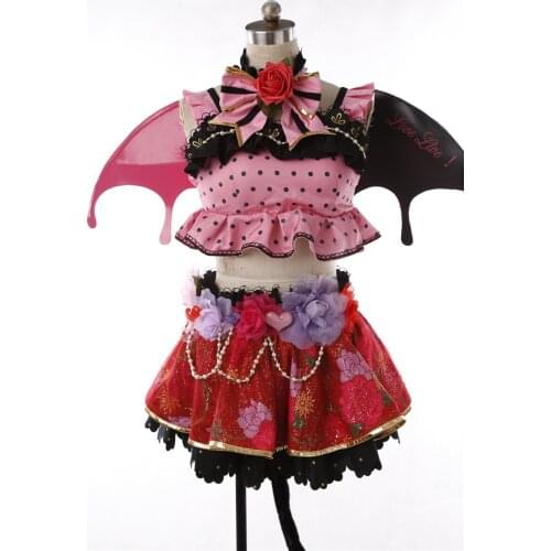 2019 New Hot Love Live Koizumi Hanayo Little Devil cos Dress Cosplay Costume Halloween costume demon