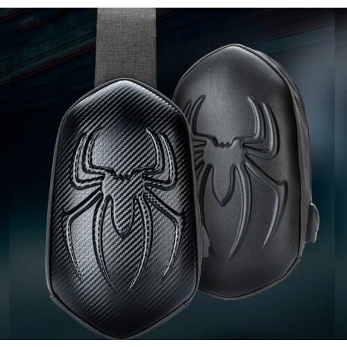 New Motorcycle backpack Messenger Sling Shoulder Bag Chest Cycling Crossbody Bag Cover Pack Fancy Rucksack Embossed Spider