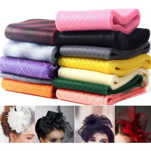 16cm/6.3" Width Cross Cotton Line Crinoline Crin Horsehair Braid Trim Millinery DIY Party Hat