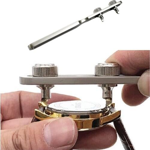Adjustable Watch Back Cover Case Opener Battery Replacement Tool Wrench Remover Watch Repair Kit Watchmaker Tool