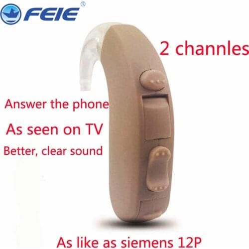 Mini Severe Profound Loss Digital Wireless hearing Aid aids for the elderly Super Power BTE ear hearing Device Amplifiers my-13