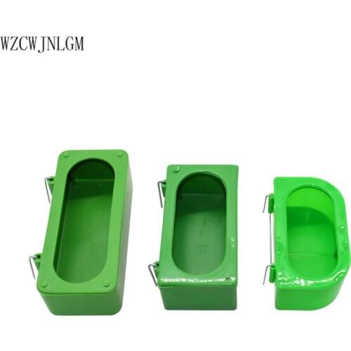 Pet supplies bird hanging feeder trough parrot feederFeeding splash cup bird cage feeder 2pcs