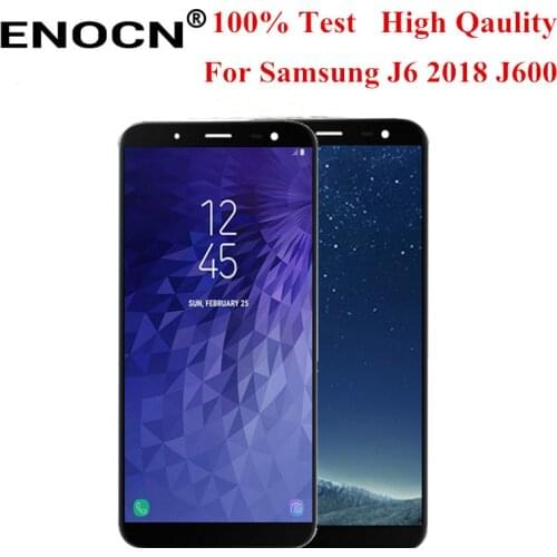 AMOLED For Samsung Galaxy J6 2018 J600F J600 LCD Display With Touch Screen Assembly Replacement Parts