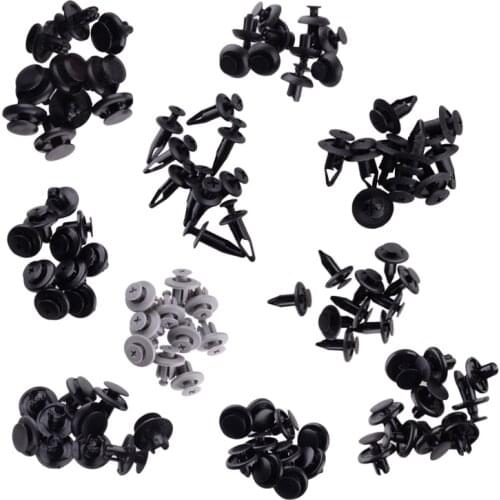 1 Set Car Bumper Fender Trunk Fastener Clips Screw Rivets Set Universal For Vehicle Accessories