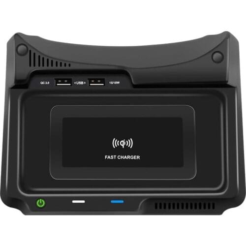 15W Car Wireless Charger for Honda CRV CR-V 2017-2019 QI Phone Charger Fast Charging Case Phone Holder