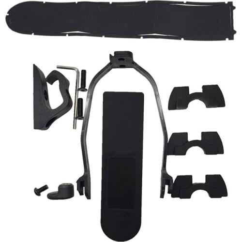 2 Set for Xiaomi Mijia M365 Scooter Accessories: 1 Set Bottom Battery Cover Waterproof Seal & 1 Set M187 Fender Bracket