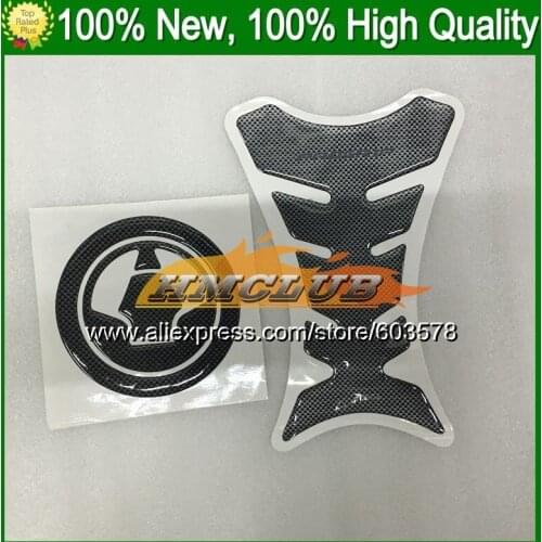 3D Carbon Fiber Tank Pad For KAWASAKI NINJA ZX7R 00 01 03 ZX-7R ZX750 ZX 7R 2000 2001 2002 2003 CL227 3D Gas Cap sticker decals