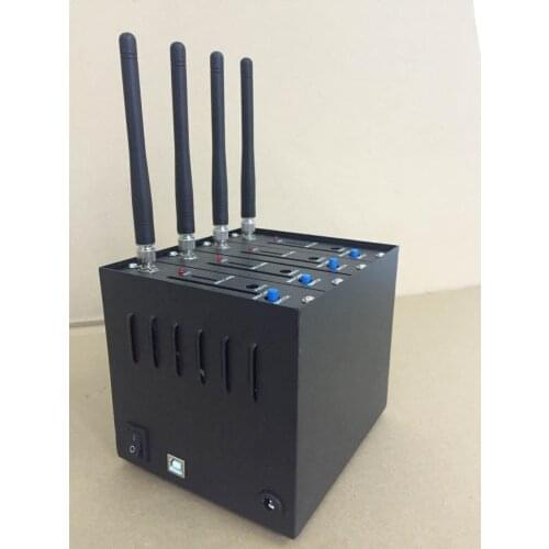 4 Ports GSM Modem USB Interface Wavecom Module Q2303 duad-band 900/1800MHz