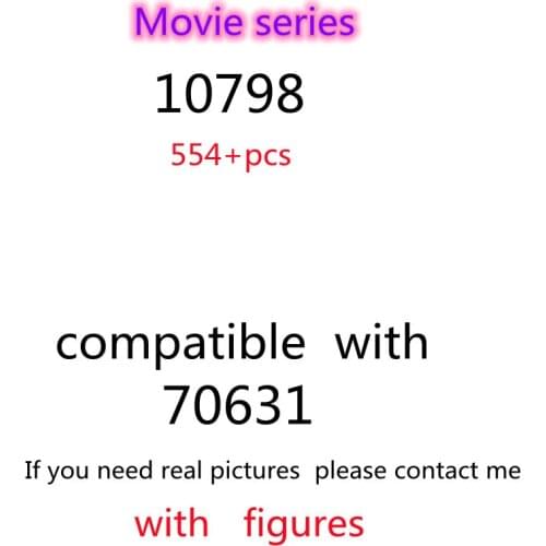 554pcs 10798 Building Block Toy Movie Series 70631 Assembled Building Block Childrens Toy Gifts