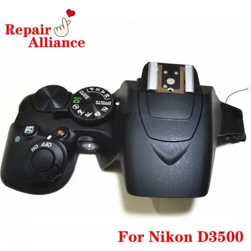 98%New Original Top Cover with mode dial Switch button Repair Part For Nikon D3500 SLR