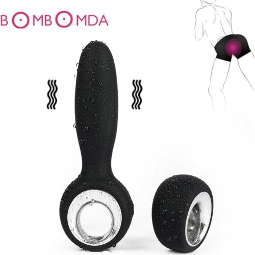 12 Speeds Poweful Anal Plug Vibrators Wireless Remote Control Anal Prostate Massager Adults Sex Toys for Men Women Masturbation