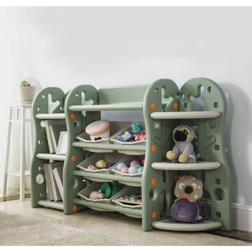 Large Capacity Multi-Storage Shelf Toy Organizer Shelf Bookshelf