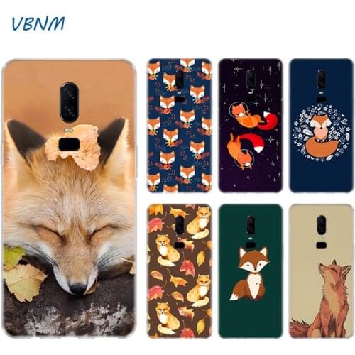 Cute Fox In Autumn Case For OnePlus 1+ 8 8T Nord 7T 7 Pro 6 6T 5 5T 3 3T Silicone Rubber TPU Coque Cover