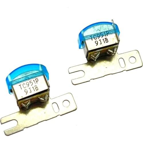 2pcs dual-channel sound head for recorder player bottom plate holder, in-line microphone TC951P 200 ohm