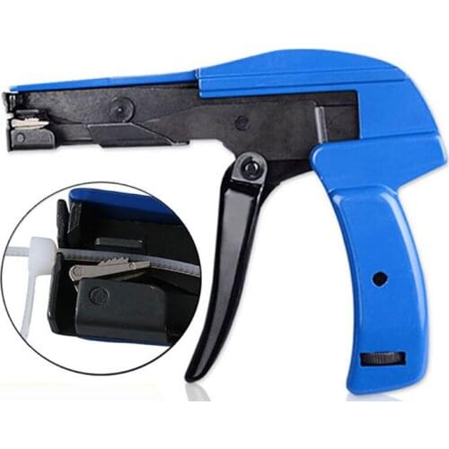 HS-600A tensioning guns cutting tools plastic nylon cable tie gun nylon cable tie gun plastic tension tool cut 10pc