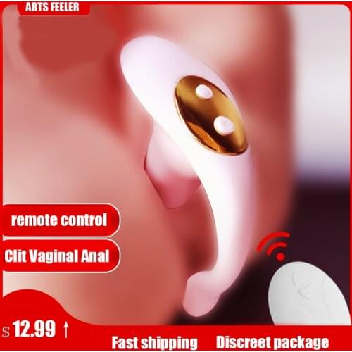 ARTS FEELER Butterfly Wearable Vibrator Clitoral Stimulator USB Charging Remote Control Anal Massage Vibrator Sex Toys For Women