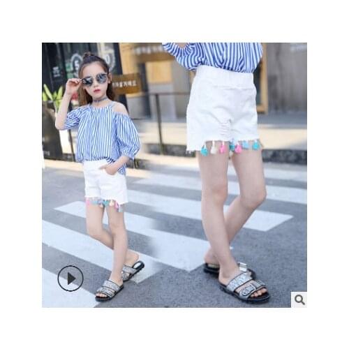 Leng ruo xi Denim Shorts For Girls