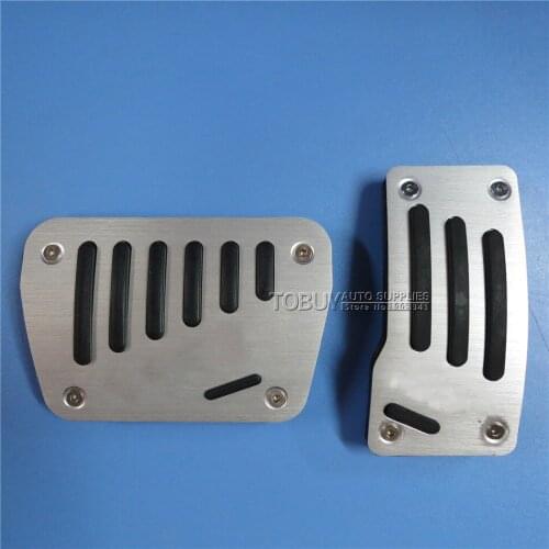 TTCR-II Foot Rest Brake Accelerator Pedal Pad For Mitsubishi Outlander Lancer EX FORTIS Zinger ASX Automatic/Manual Car Stickers