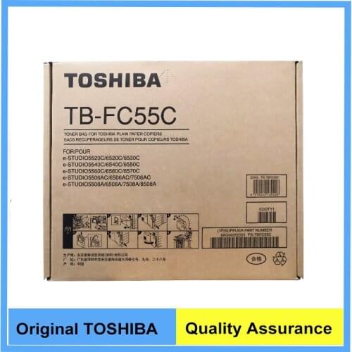 Original TOSHIBA waste toner bag 6AG00002331 TB-FC55 for 5520C/6520C/6530C5540C/6540C/6550C/5560C/6560C/6570C/5506AC/7506AC/5508