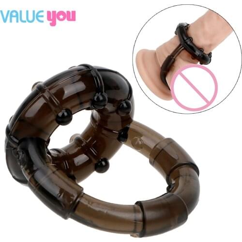 Cock Ring Penis Ring Male Chastity Device Penis Extender Harder Delay Ejaculation Erotic Sex Toy