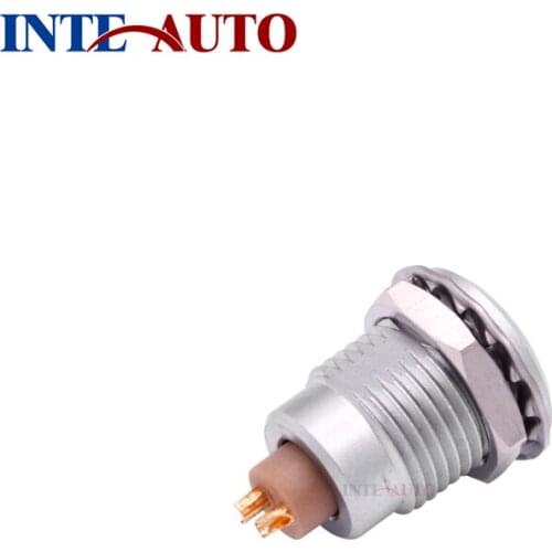 B series replacement ZGG 0B 2 3 4 5 6 7 9 pins brass circular self locking push pull female receptacle connector