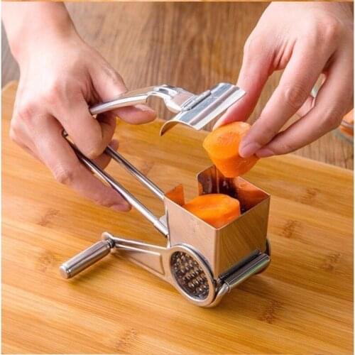 Rotary Cheese Grater Stainless Steel Cheese Slicer Kitchen Cheese Butter Cutter For Cake Chocolate Fondue Cooking Baking Tools