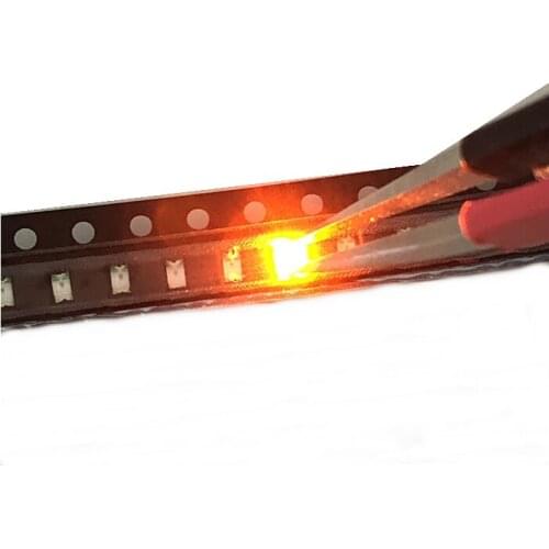 0805 SMD Orange Amber led 600-610nm SMT LED Light Diode Water Clear DIY Super Bright DIODES 2000 PCS