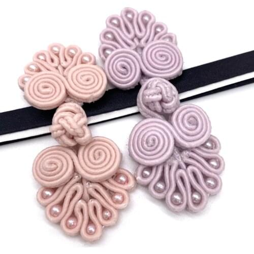 10pairs/package Handmade Chinese Closures Sewing Button Knot Fastener Cheongsam Tang Suit DIY Crafts Buttons Clothing Accessoies