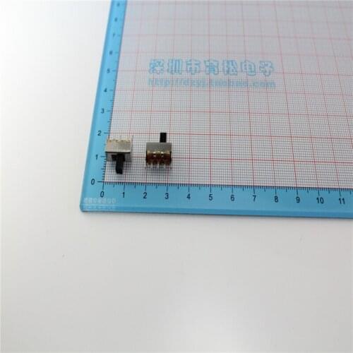 12MM toggle switch small toggle switch 3-pin switch 2 block the middle non-stop 100pcs Free Shipping