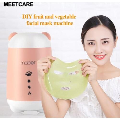 220V Face Mask Maker Machine Facial Treatment DIY Automatic Fruit Natural Vegetable Collagen Home Use Beauty Salon SPA Skin Care
