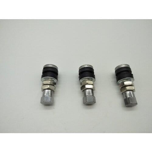 A250 2Pcs Tubeless Tyre Valve Stem Cap Universal Wheel Tire Air Valve Stem Alloy+Rubber Motorcycle Wheel Tire Stem Aluminum