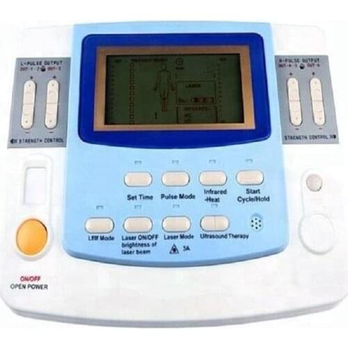 Ultrasound Physiotherapy Machine With Tens Acupuncture Laser Therapy Device