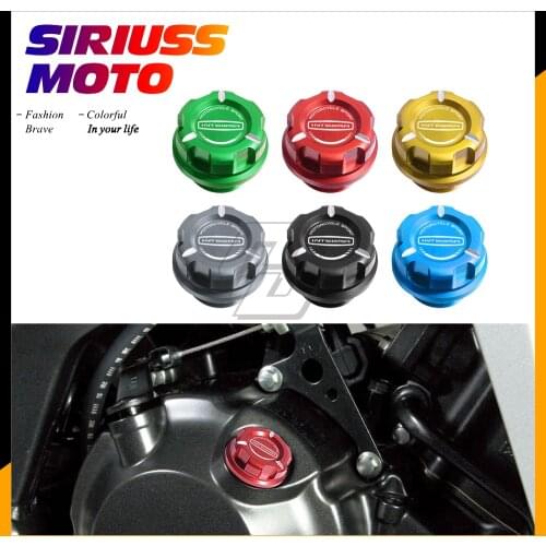 Motorcycle Engine Oil Cap Bolt Screw Filler Cover Case for Honda INTEGRA 700 750 From 2012