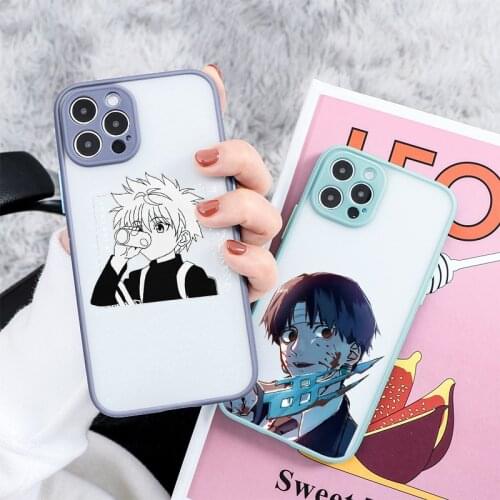 For Samsung Galaxy S21 S20 FE Lite S10 S9 S8 Plus A10 A11 A30 A31 A32 A52 A51 A50 A70 A71 A72 M31 Hunter X Hunter Anime Case Bag