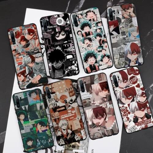 Todoroki boku no hero academia Shell Phone Case Funda For Huawei P9 P10 P20 P30 Lite 2016 2017 2019 plus pro P smart