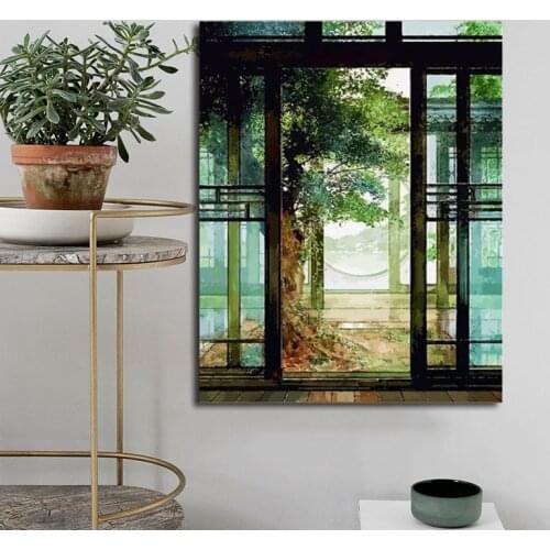 DIY colorings pictures by numbers with landscape picture drawing painting by numbers framed Home