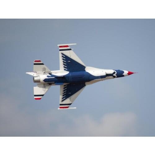 Electric RC Plane Freewing 90mm F-16 F16 Thunderbird color edf Jet