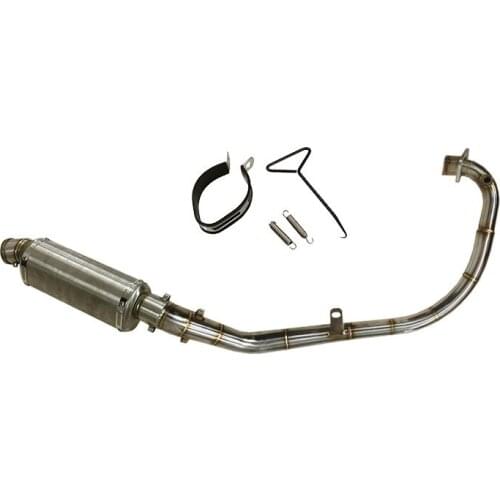 Lifan Motorcycle KP150 KPR150 EFI NBF Stainless Steel Exhaust Pipe Muffler Motorcycle Modification