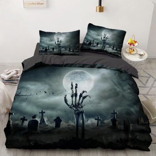 3D Demon Design Duvet Cover Set Comforter Bedding Set King King Queen Double Single Size Home Textile