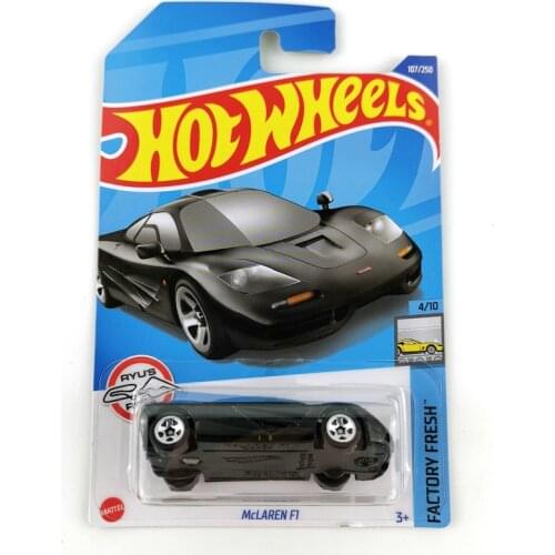 2021-235 Hot Wheels Cars McLAREN F1 1/64 Metal Diecast Model Collection Toy Vehicles